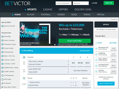 Betvictor Bookmaker Review: Bet £10 and Get £60 in March [curr_year]