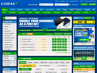 Coral Bookmaker Offer In March [curr_year]: Win £20 in Free Football Bets